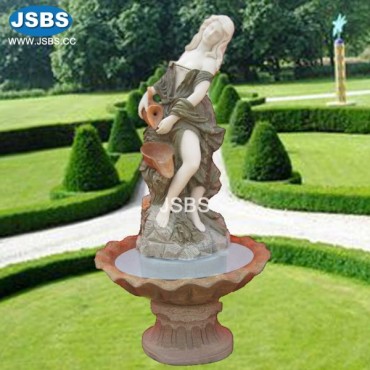 Marble Enchantress Fountain , JS-FT023